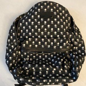 Coach Backpack – Dark Navy Blue w/white floral